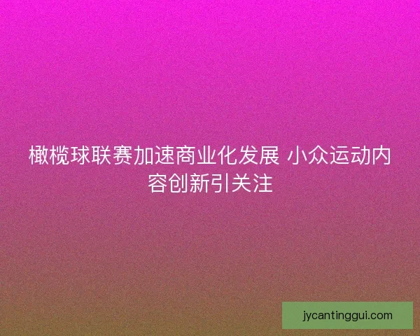 橄榄球联赛加速商业化发展 小众运动内容创新引关注